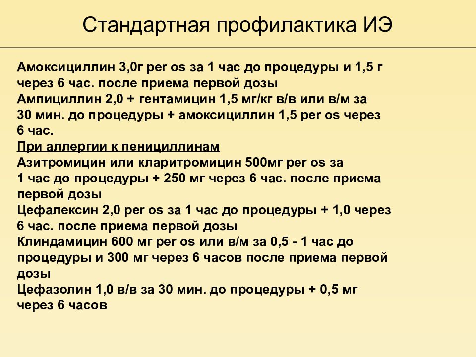 Инфекционный эндокардит презентация