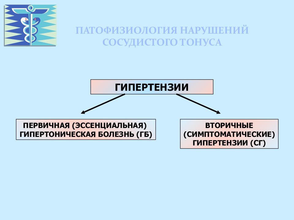 Вторичная гипертензия. Патофизиология сосудистого тонуса лекция. Симптоматические гипертензии патофизиология. Первичная гипертензия патофизиология. Болезнь это патофизиология.