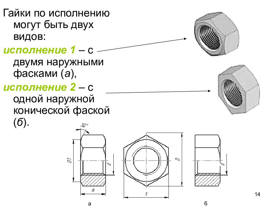 Внешняя фаска