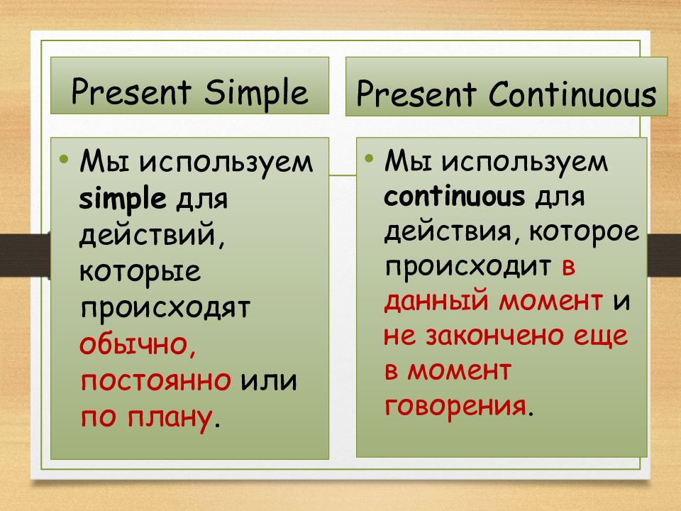 Present simple как отличить. Разница present simple present Continuous 5 класс. Present simple present Continuous разница. Презел симол и ПРЕЗОЛ кантинууз. Прещент СИПЛ И презенттконтиниус.