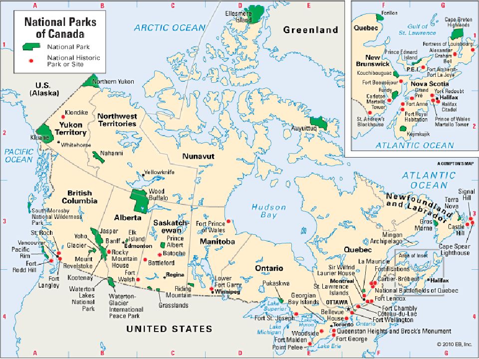 Канадский на карте северной америки. ООПТ Канады на карте. Национальные парки Канады на карте. Заповедники и национальные парки Канады на карте. Заповедники Канады на карте.