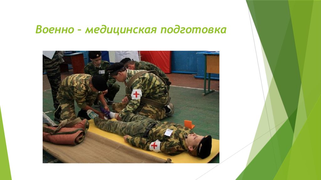 Военно – медицинская подготовка