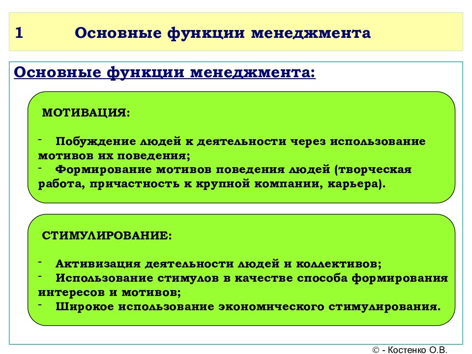 Общая характеристика систем управления презентация