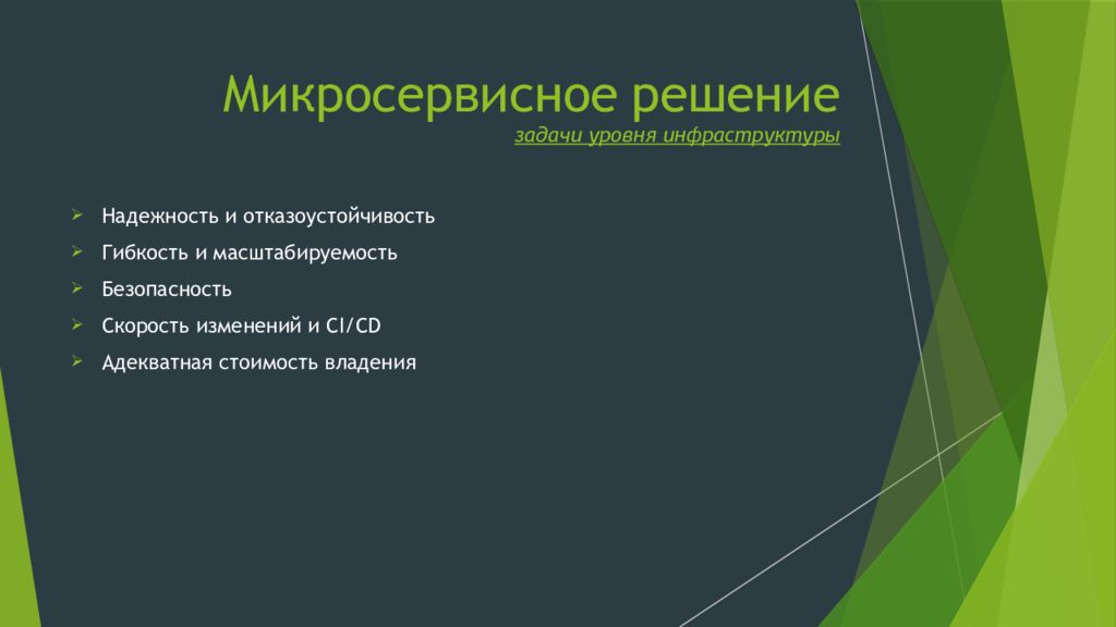 Задачи уровня. Микросервисная архитектура презентация. Микросервисные решения. Микросервисная архитектура преимущества. Задачи решаемые архитектурой