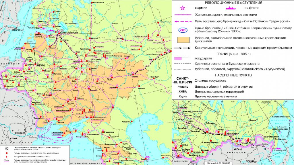 Первая русская революция презентация 9 класс торкунов