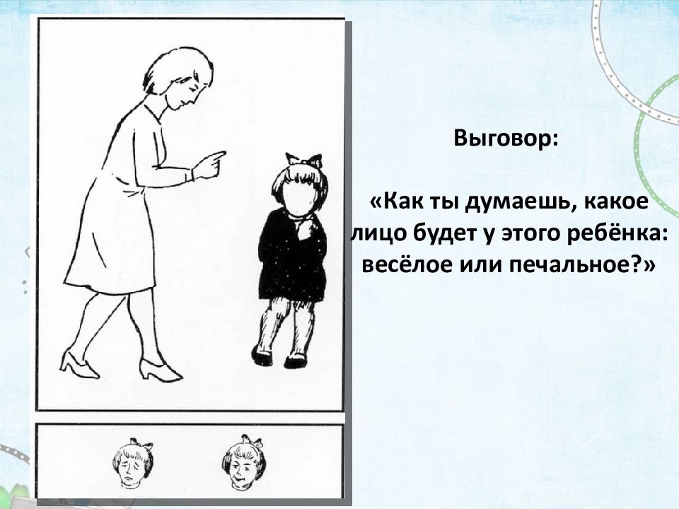 Думаешь какое лицо будет. Методика выбери нужное лицо.