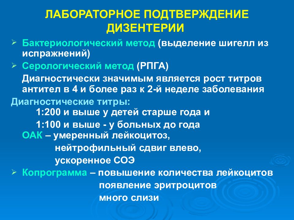 Обследование для подтверждения диагноза. Лабораторные методы исследования, подтверждающие диагноз дизентерии. Дизентерия план обследования. Лабораторные исследования при шигеллезе. План обследования при дизентерии.