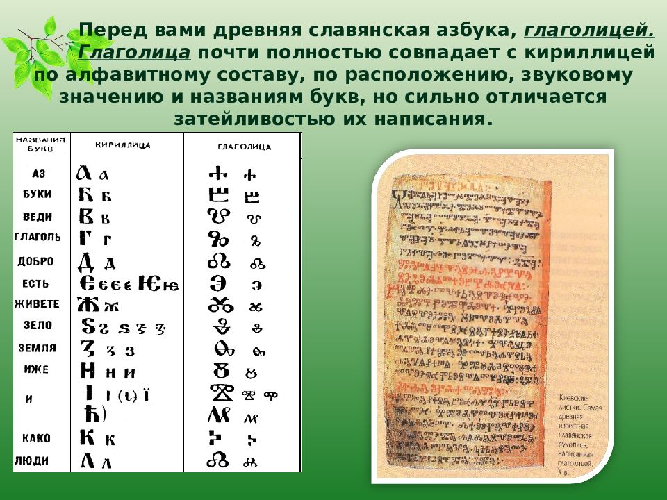 Буква в конце старой кириллицы. Глаголица древняя Славянская Азбука. Древняя Азбука глаголица и кириллица.