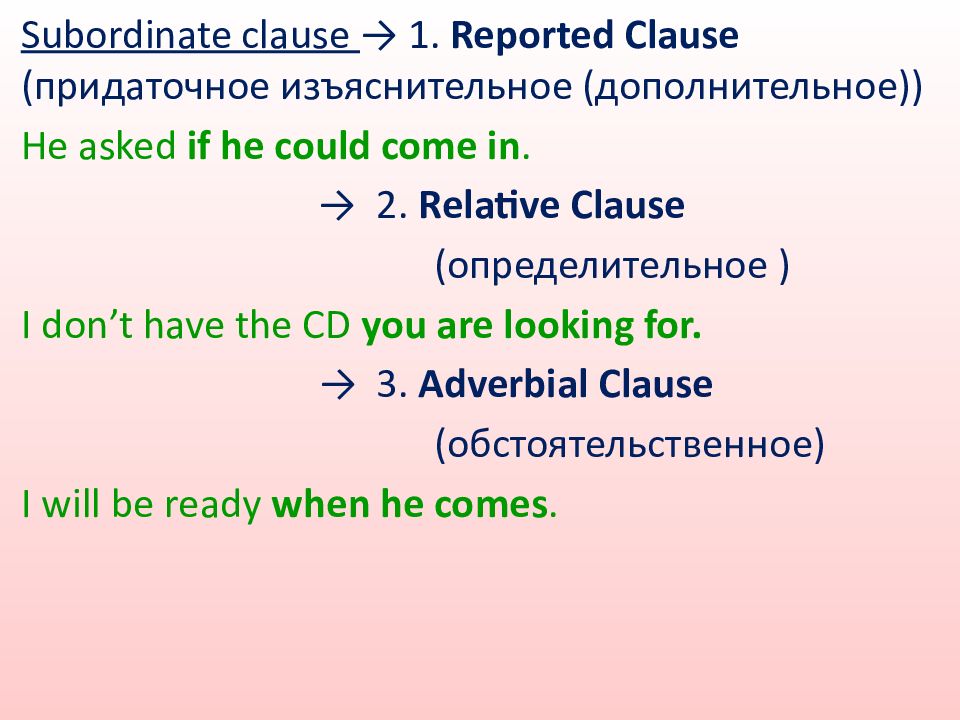 Clauses of purpose презентация