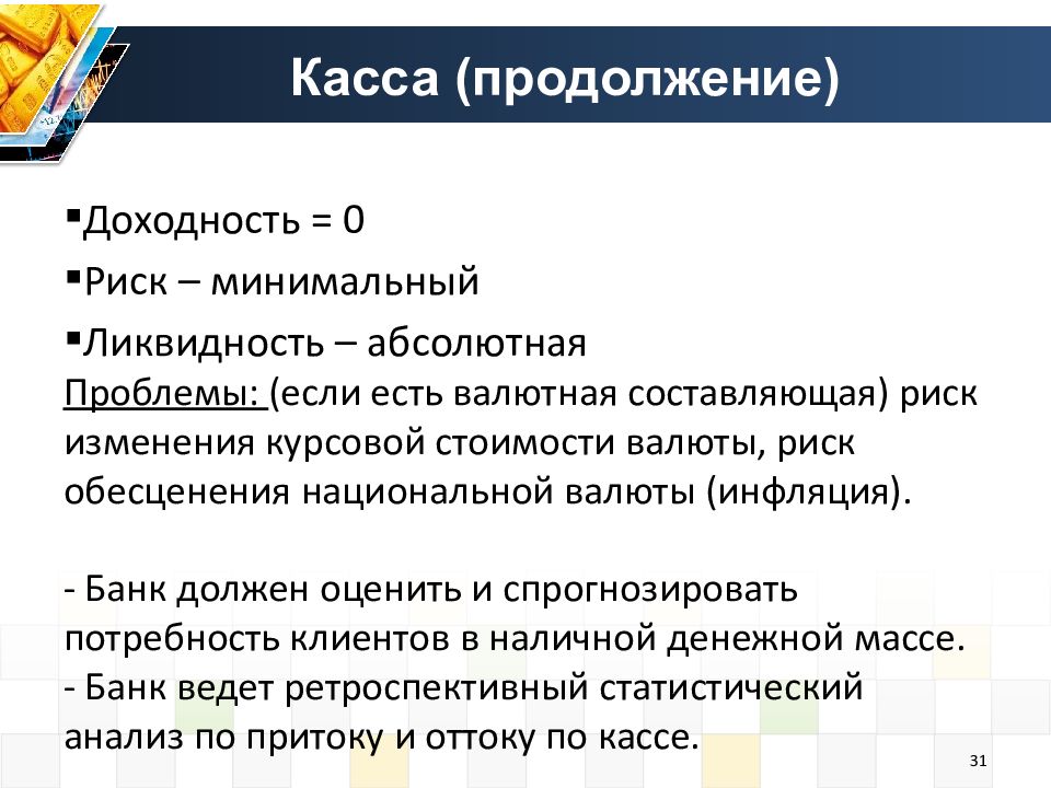 Банковское дело презентация 8 класс