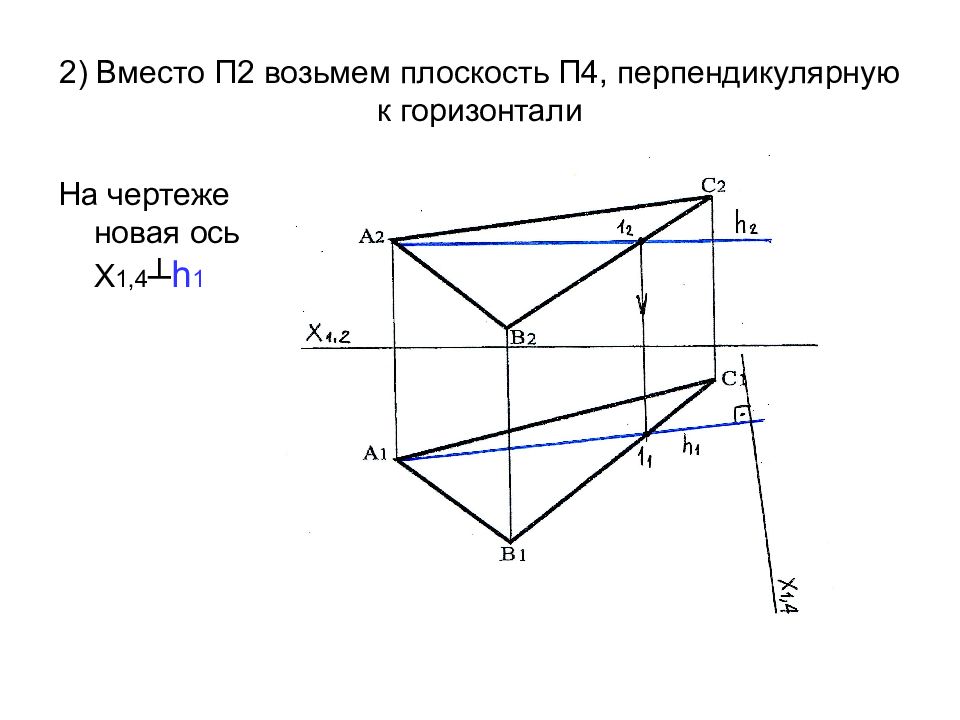 Плоскость ктс перпендикулярна плоскостям тмс и твк чертеж