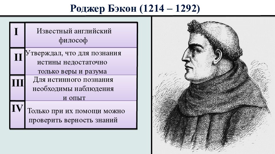 Сущность взглядов. Роджер Бэкон 6 класс. Роджер Бэкон философ. Роджер Бэкон сущность взглядов. Роджер Бэкон учения.
