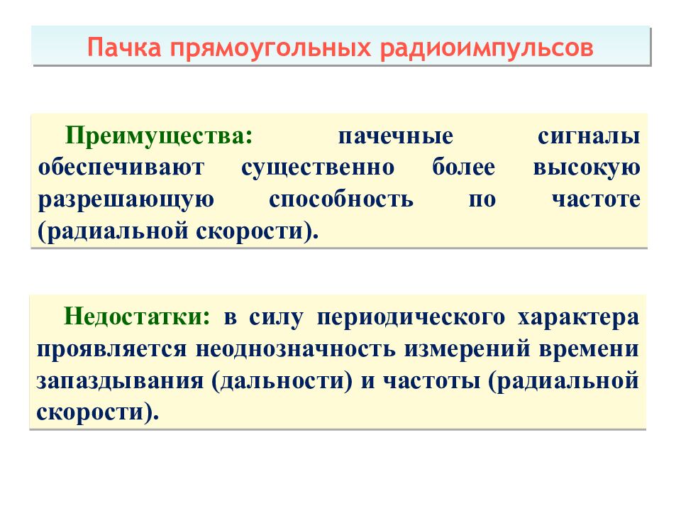 Теоретические основы радиолокации Тема 1 : Принципы построения системы ПРН