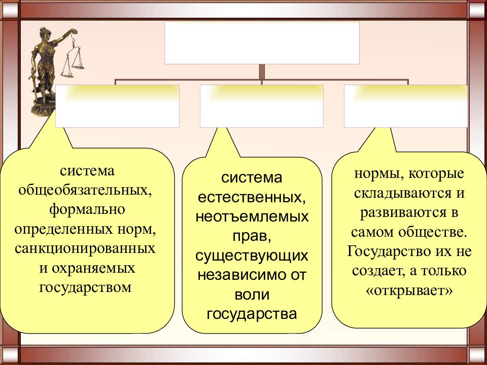 Система норм выраженная в законах. Система норм выраженная в законах