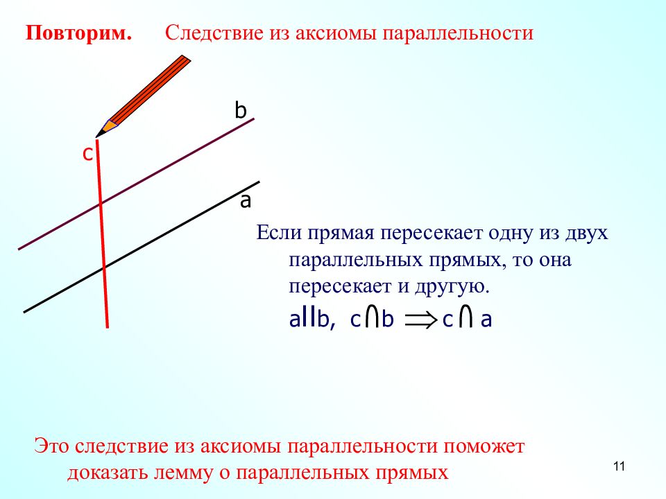 Презентация параллельные прямые в пространстве