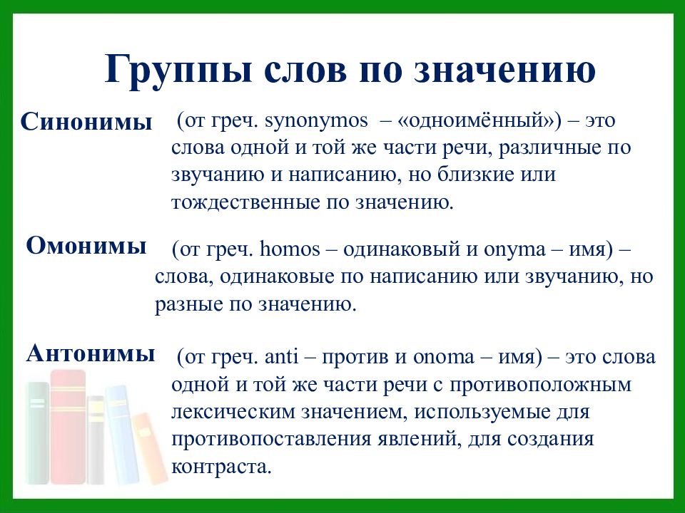 Презентация синонимы антонимы и омонимы 2 класс