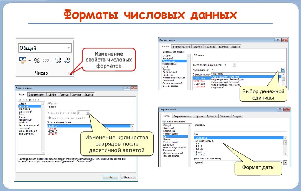 Изменение формата. Общий числовой Формат. Числовые Форматы Информатика. Числовой Формат с разделением. Текстовый числовой Формат.