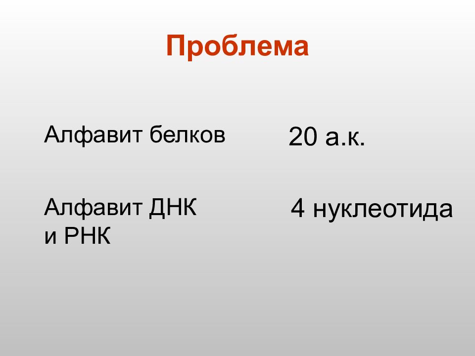 Проблема алфавита. Азбука ДНК. Алфавит белков. Алфавит ДНК. Белок 20 ДНК.