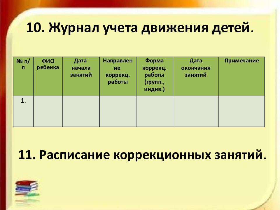 Книга учета движения детей в детском саду образец по фгос бланк