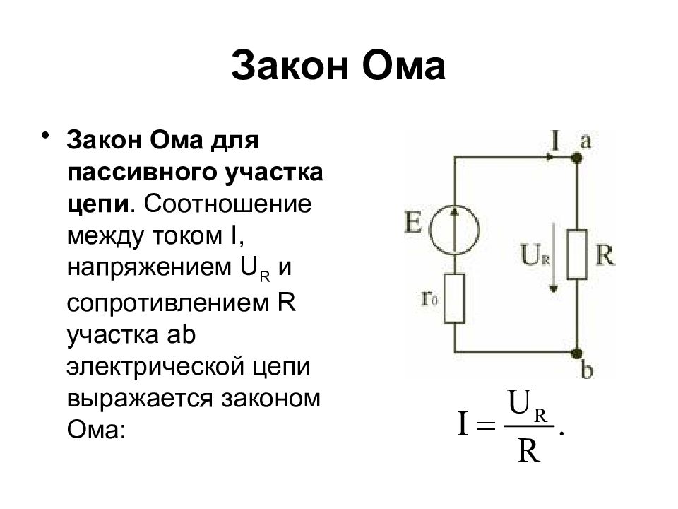 Участок цепи постоянного тока. Закон Ома для неразветвленной цепи постоянного тока. Закон Ома для участка цепи и для неразветвленной цепи. Линейные электрические цепи постоянного тока. Законы электрических цепей постоянного тока.