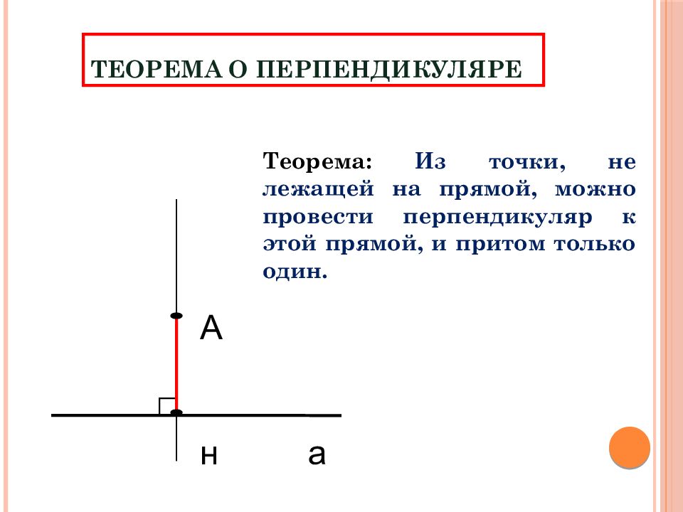 Теорема о перпендикуляре проведенном из данной точки. Перпендикуляр. Перпендикуляр к прямой. Перпендикуляр из точки к прямой. Перпендикуляр БХ К прямой.