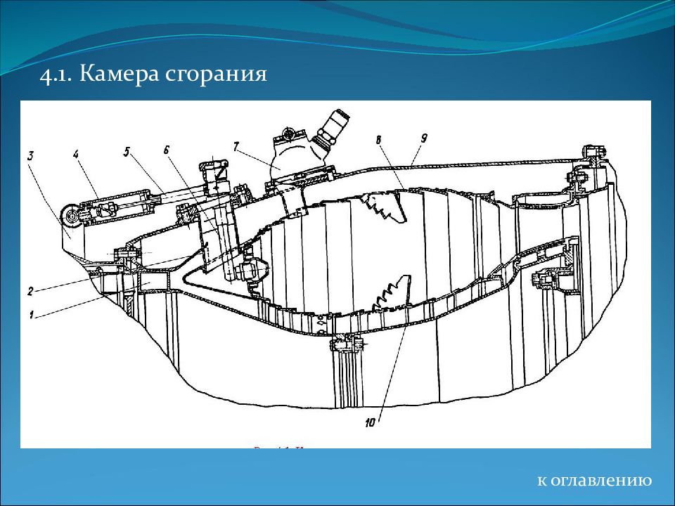 Камера сгорания чертеж