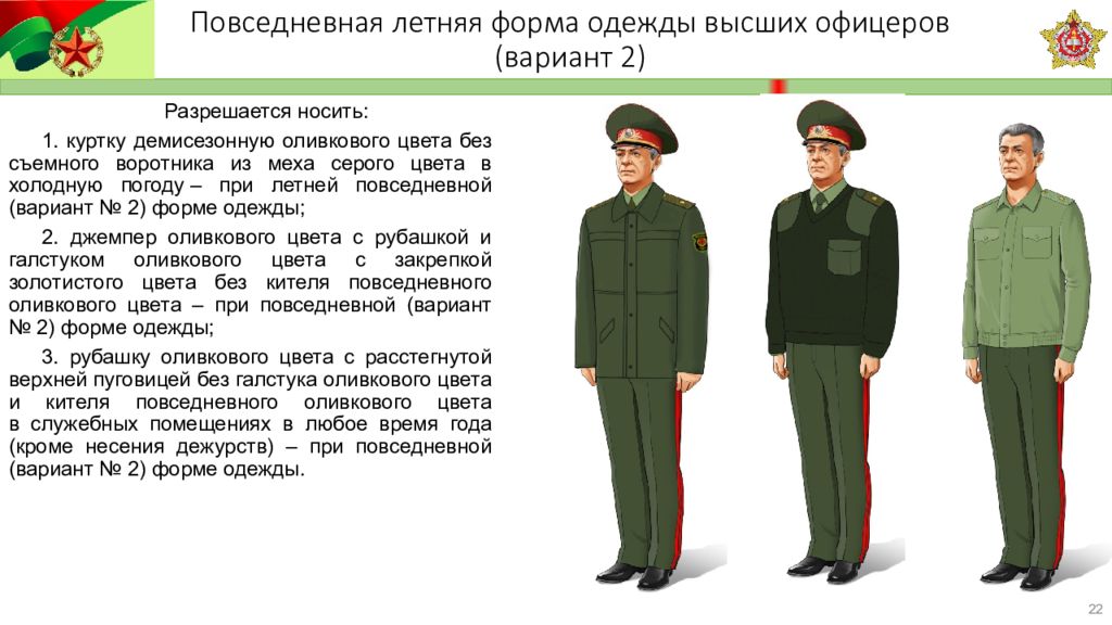 Что дает форма. Летняя форма одежды.