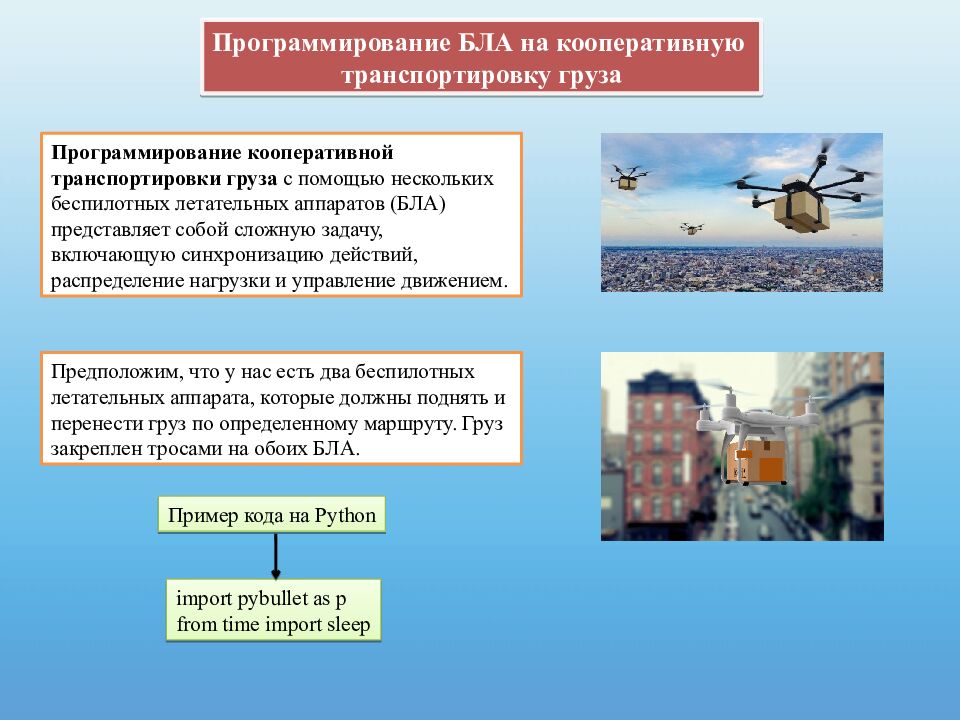 Практическая работа « Взаимодействие БЛА» Труд (технология) 9 класс