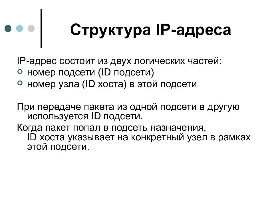 Структура ips