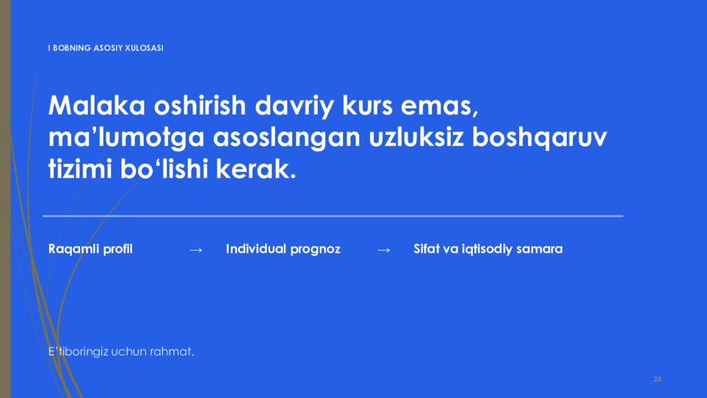 PhD DISSERTATSIYASI • I BOB RAQAMLI IQTISODIYOT SHAROITIDA TIBBIYOT XODIMLARI