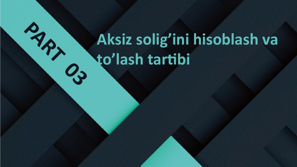 Axrorbek Dexqonov
Aktsiz Solig'i Axrorbek Dexqonov Aktsiz Solig'i