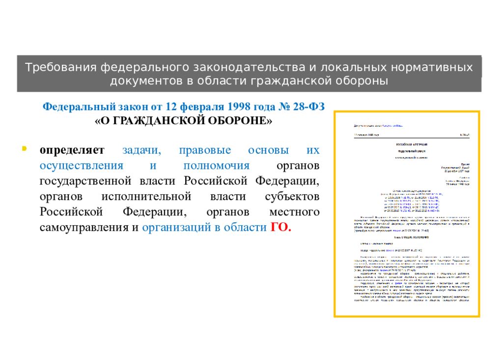 Презентация вводный инструктаж по гражданской обороне