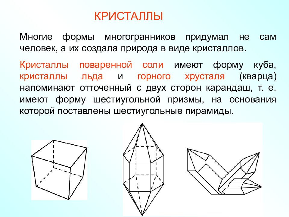 Форма объема многогранника. Кристалл скаленоэдр формы. Формы многогранников. Кристаллы многогранники. Форма кристаллов презентация.