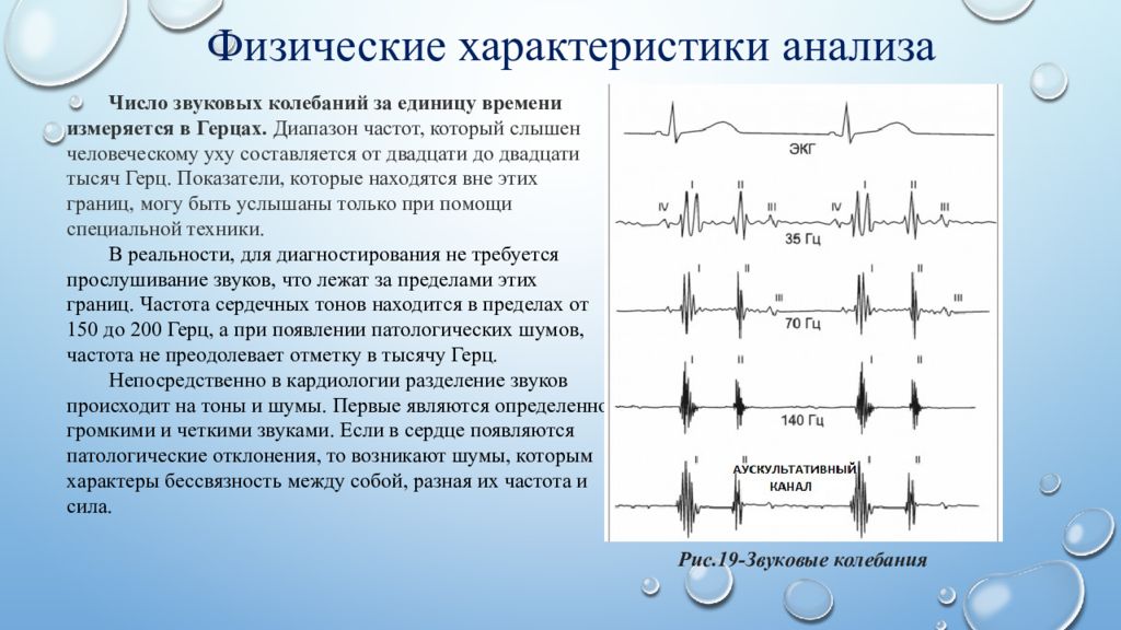 Сопоставление ЭКГ И ФКГ. Звуковые методы исследования. Физические основы звука. Звуковые методы исследования в клинике.