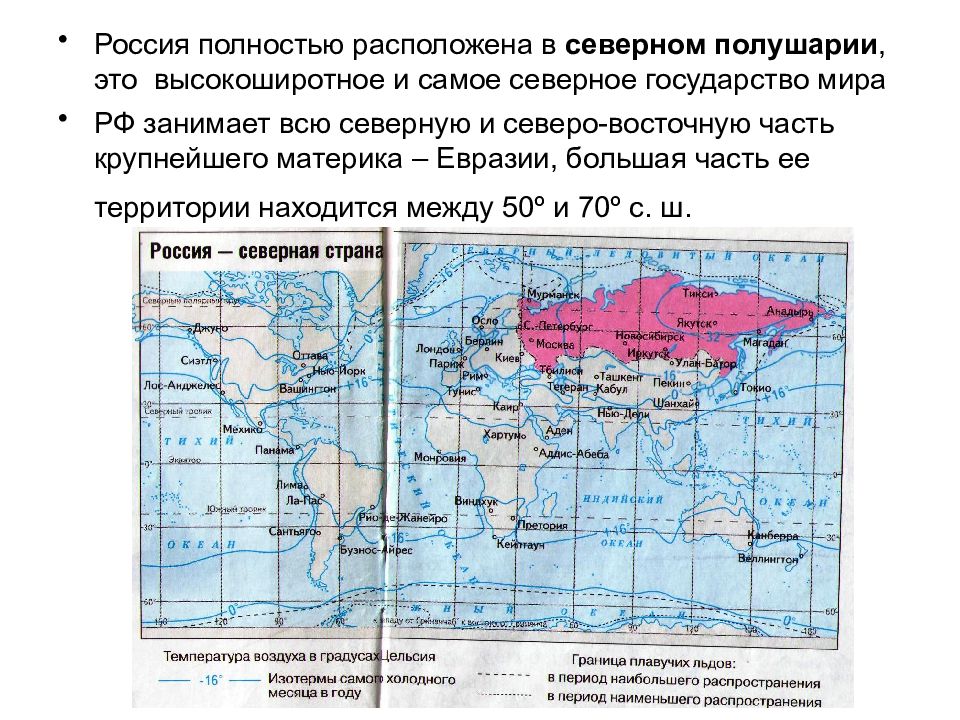 Изменение географического положения россии во времени презентация