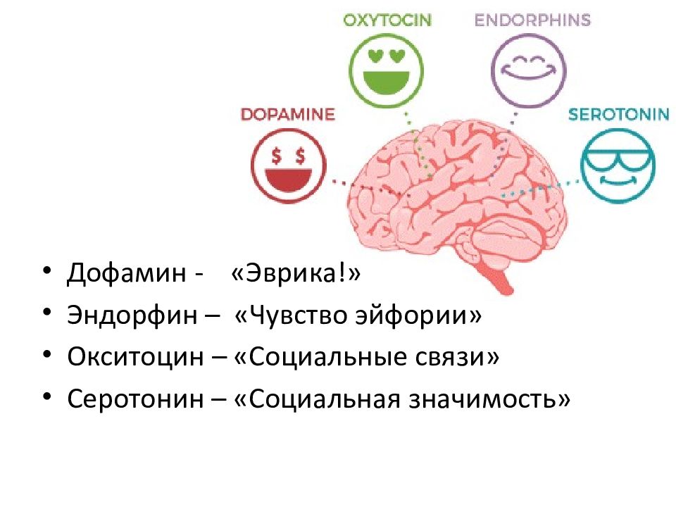 Гормоны счастья картинки