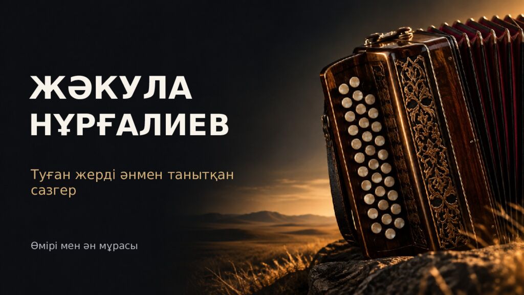 ЖӘКУЛА НҰРҒАЛИЕВ Туған жерді әнмен танытқан сазгер Өмірі мен ән мұрасы
