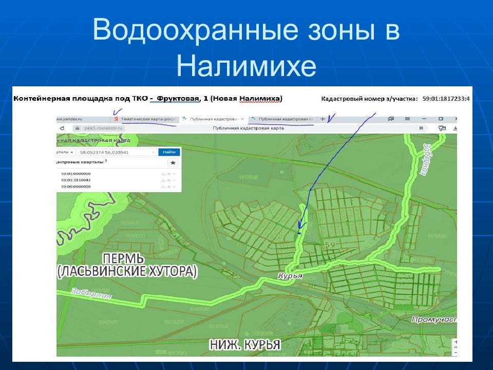 Водоохранная зона на публичной кадастровой. Водоохранная зона. Водоохранные зоны презентация. Водоохранная зона на карте. Налимиха Пермь.