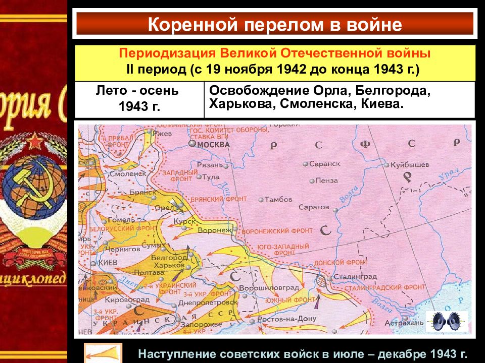 Второй этап второй мировой войны карта