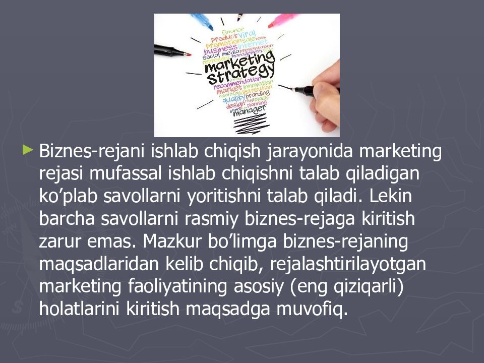 Marketing rejasi Marketing rejasi