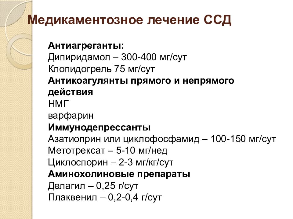 Терапия склеродермии