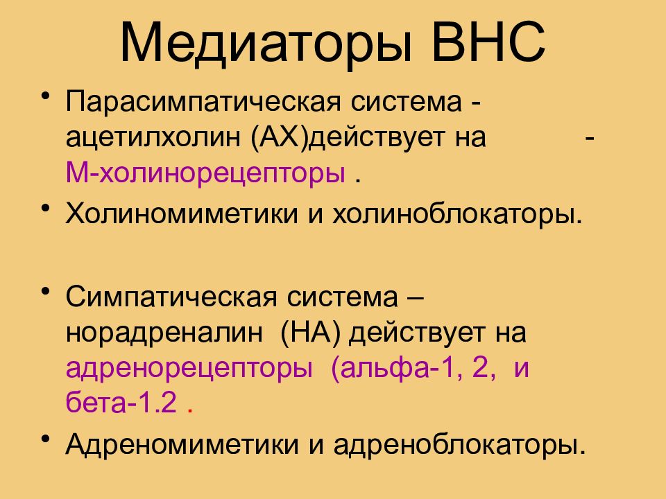 Классификация вегетативной. Медиаторы вегетативной нервной системы таблица. Медиаторы автономной нервной системы. Медиаторы вегетативной нервной системы. Медиаторы и рецепторы автономной нервной системы.