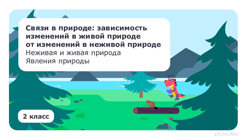 Связи в природе: зависимость изменений в живой природе от изменений в неживой