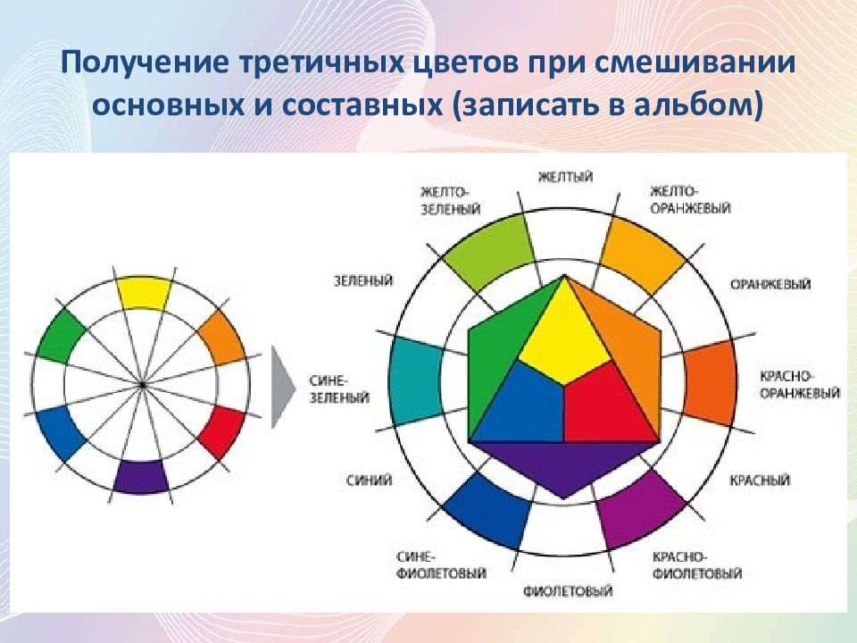 Июль цветовая схема