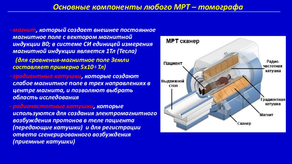 Мрт схема аппарата