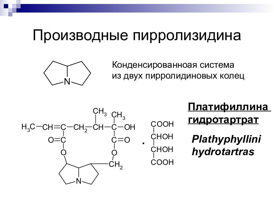 Платифиллина гидротартрат