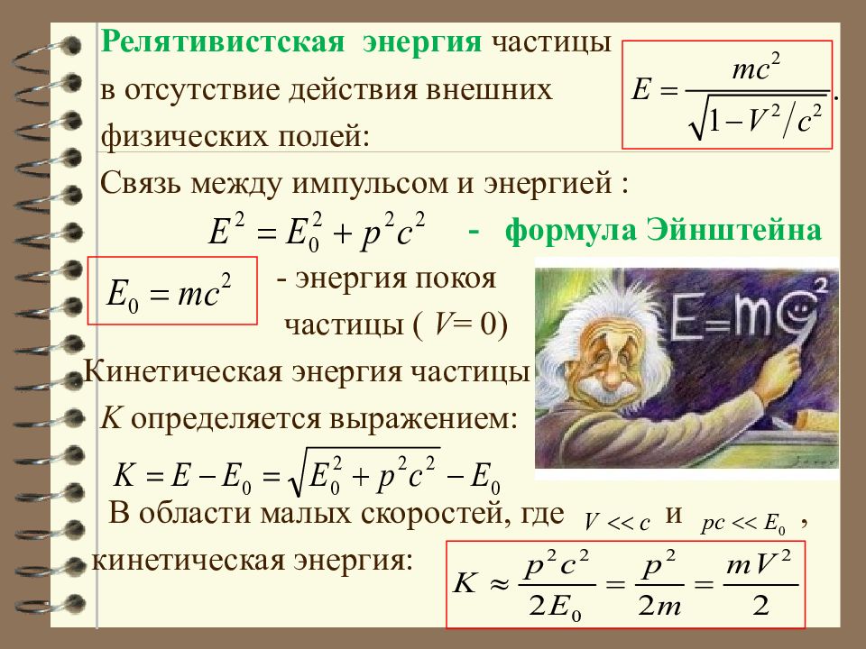 Взаимосвязь энергии и импульса. Связь между энергией и импульсом релятивистской частицы. Взаимосвязь энергии и импульса. Соотношение между полной энергией и импульсом частицы. Энергия релятивистской частицы формула.
