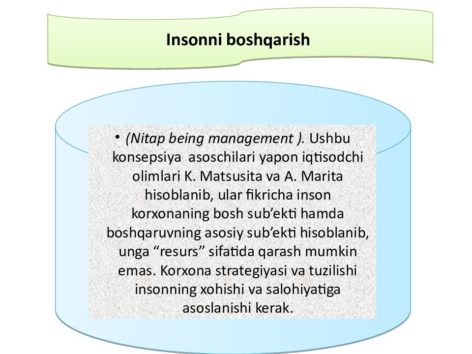 Korxona va tashkilotlarda personal bilan ishlashni boshqarish Korxona va tashkilotlarda personal bilan ishlashni boshqarish