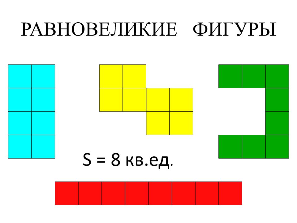 6 класс презентация равновеликие фигуры