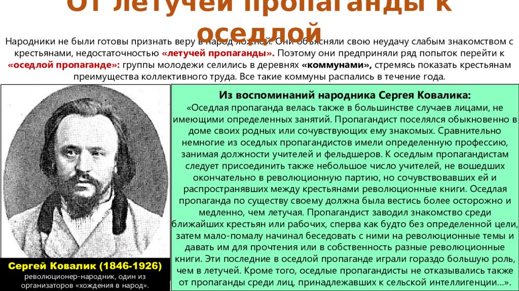 Революционное народничество 70